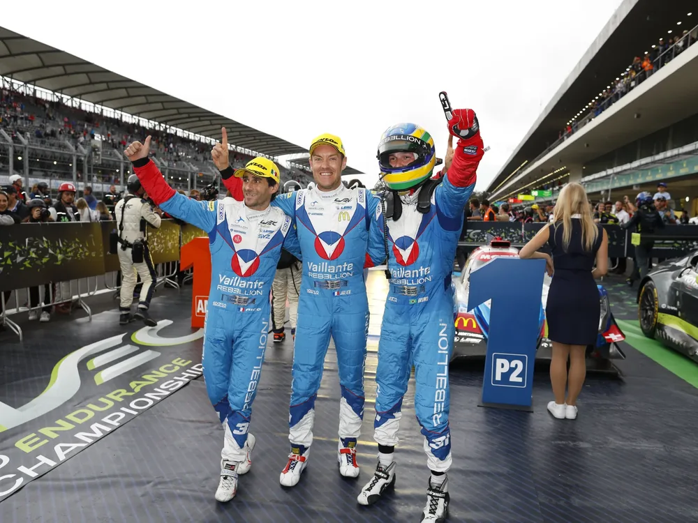 Sur le podium